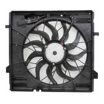 MERCEDES-BENZ GLE-CLASS SUV PLUG-IN (166) RADIATOR & A/C FAN ASSEMBLY (W/TOWING HITCH)(SINGLE FAN) OEM#0999064000 2016-2019 PL# MB3115127