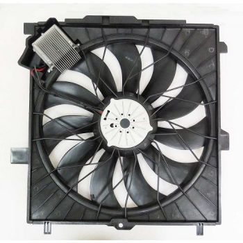 MERCEDES-BENZ G-CLASS (463) RADIATOR & A/C FAN ASSY(SINGLE)(G55 05-11/G550 09-15/G63/G65) OEM#463500029328 2005-2018 PL# MB3115129