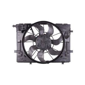 MERCEDES-BENZ C-CLASS CONV RADIATOR & A/C FAN ASSY (2.0L)(SINGLE FAN)(ELECTRIC) OEM#0999061800 2017-2023 PL# MB3115130