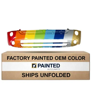 2005-2006 MINI COOPER HATCHBACK Front Bumper w/ Chrome Molding OEM# 51117127925 PL# MC1000105