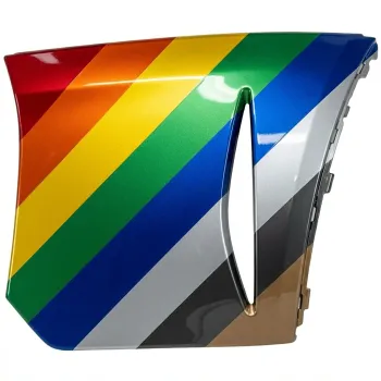 2022-2024 MINI COOPER HARDTOP 4DOORS Front Bumper Side Left (Driver Side) WO/SENSOR BASE/S WO/JOHN COOPER WORKS PKG CAPA OEM# 51115A3C863 PL# MC1016100C