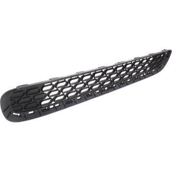 MINI COOPER CONV  FRONT BUMPER GRILLE TXT-BLACK (BASE MDL WO/JCW)(W/CHROME TRIM) OEM# 51117337793 2016-2021 PL# MC1036106