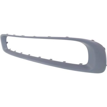 MINI COOPER CLUBMAN FRONT BUMPER GRILLE TRIM PRIMED (WO/CHR)(BASE MDL)(WO/JOHN COOPER WORKS PKG) OEM# 51117268751 2011-2014 PL# MC1037100