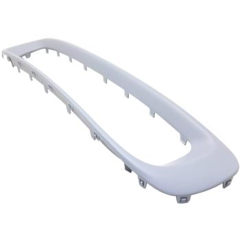 MINI COOPER HATCHBACK FRONT BUMPER GRILLE TRIM PRIMED (WO/CHR)(BASE MDL)(WO/JOHN COOPER WORKS PKG) **CAPA** OEM# 51117268751 2011-2013 PL# MC1037100C