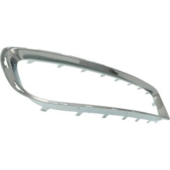 MINI COOPER CONV FRONT BUMPER GRILLE FRAME (W/CHR)(BASE MDL)(WO/JOHN COOPER WORKS PKG) OEM# 51117250787 2011-2015 PL# MC1037102