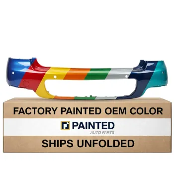 2011-2016 MINI Cooper Countryman Rear Bumper Base Model with Chrome Trim with Sensor CAPA OEM# 51129807198 PL# MC1100139C