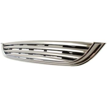 MINI COOPER HATCHBACK GRILLE CHROME/BLACK (BASE WO/Ground effects) OEM# 51137026202 2002-2004 PL# MC1200101