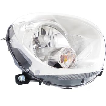 MINI COOPER PACEMAN HEAD LAMP ASSEMBLY RIGHT (Passenger Side) (HALOGEN)(WHITE SIGNAL)**CAPA** OEM# 63129801036 2013-2016 PL# MC2503110C