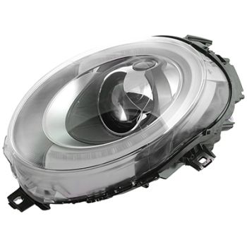 MINI COOPER 2DOORS HATCHBACK  (HARDTOP) HEAD LAMP UNIT RIGHT (Passenger Side) (BI-LED)(WHITE SIGNAL)(OE Quality) OEM# 63117383214 2014-2015 PL# MC2503117