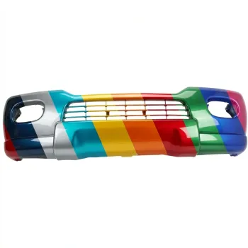 2000-2004 MITSUBISHI MONTERO SPORT Front Bumper Without Flare OEM# MR496687 PL# MI1000270