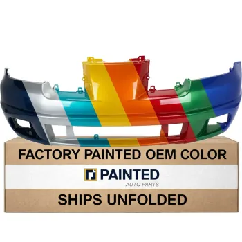 2003-2005 MITSUBISHI OUTLANDER Front Bumper OEM# MN133205 PL# MI1000286