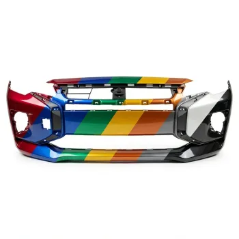 2021-2024 MITSUBISHI MIRAGE Hatchback Front Bumper OEM# 6400J974 PL# MI1000352