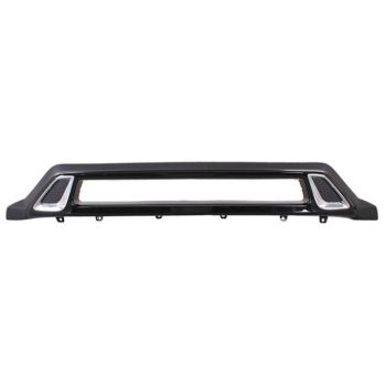 MITSUBISHI OUTLANDER (7 SEATER) FRONT BUMPER LOWER VALANCE BLACK W/CHROME OEM#6405A333XA 2019 PL# MI1095139