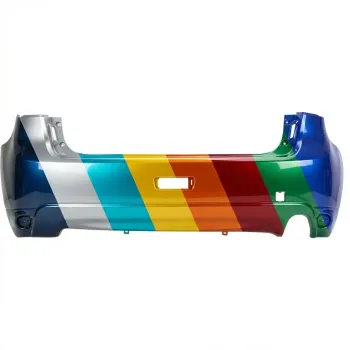 2016-2017 MITSUBISHI OUTLANDER SPORT 5 SEATER Rear Bumper W FLARE WO SENSOR CAPA OEM# 6410D091 PL# MI1100302C