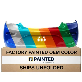 2017-2020 MITSUBISHI MIRAGE HATCHBACK Rear Bumper CAPA OEM 6410C972 PL# MI1100304C