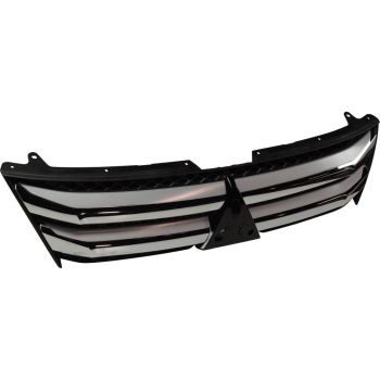 MITSUBISHI ECLIPSE CROSS GRILLE BLACK W/CHROME/SILVER MLDG OEM#7450B505 2018-2020 PL# MI1200272