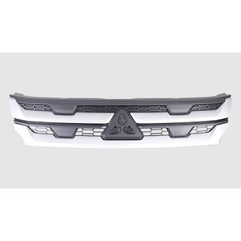 MITSUBISHI OUTLANDER SPORT (5 SEATER) GRILLE BLACK W/SILVER MLDG OEM#7450B399 2020-2024 PL# MI1200279