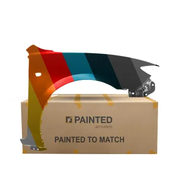 MITSUBISHI OUTLANDER FENDER RIGHT (Passenger Side) (W/O FLARE)(W/ANT HOLE) OEM#MN133586 2003-2004 PL# MI1241155