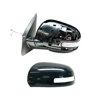 MITSUBISHI OUTLANDER (7 SEATER) DOOR MIRROR LEFT (Driver Side) PWR/N-HTD/SIGNAL (W/CVR) OEM#7632A821-PFM 2010-2013 PL# MI1320142