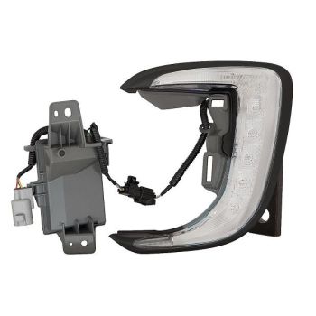 MITSUBISHI LANCER DAYTIME RUNNING LAMP ASSY LEFT (Driver Side) (LED)(TO 3-16)**CAPA** OEM#8312A027 2016 PL# MI2562101C