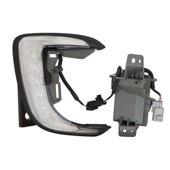 MITSUBISHI LANCER DAYTIME RUNNING LAMP ASSY RIGHT (Passenger Side) (LED)(TO 3-16)**CAPA** OEM#8312A028 2016 PL# MI2563101C