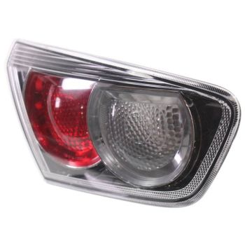 MITSUBISHI LANCER EVOLUTION TAIL LAMP ASSEMBLY LEFT (Driver Side) (INNER)(BLK BEZEL) OEM#8330A625 2009-2015 PL# MI2802101