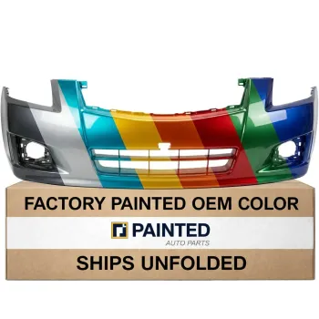 2007-2012 NISSAN SENTRA Front Bumper with Fog Light Holes CAPA OEM 62022ET80J PL# NI1000262C