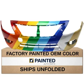 2015-2019 NISSAN VERSA SEDAN Front Bumper W/O Chrome Lower Molding CAPA OEM# FBM229KM0J PL# NI1000299C