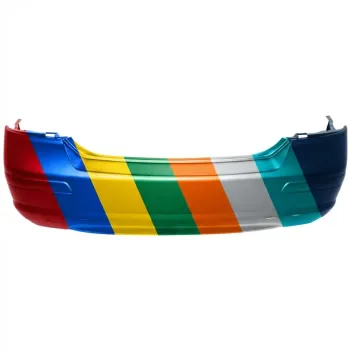 2008-2009 NISSAN VERSA SEDAN Rear Bumper w Spoiler CAPA OEM# 85022ZR80J PL# NI1100259C