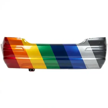 2007-2011 NISSAN VERSA SEDAN Rear Bumper w/o Spoiler CAPA OEM# HEM229EG0J PL# NI1100272C