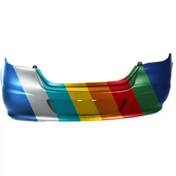 2008-2012 NISSAN VERSA HATCHBACK Rear Bumper WO Built In Mldg W Sport Pkg OEM# HEM22EM31J PL# NI1100282