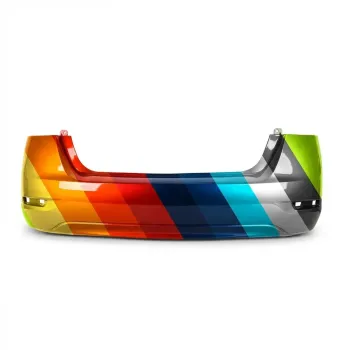 2013-2015 NISSAN SENTRA Rear Bumper EXC SR OEM #850223SH0J PL# NI1100292