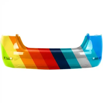 2013-2015 NISSAN SENTRA Rear Bumper CAPA OEM# 850223SH0J PL# NI1100292C