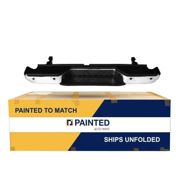 NISSAN(DATSUN) FRONTIER STEP BUMPER ASSEMBLY CHROME (W/ SENSOR HOLES) OEM#850109BF0B 2013-2021 PL# NI1103127