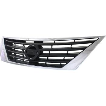 NISSAN(DATSUN) VERSA SEDAN ##GRILLE CHR/BLK (SV/SL MDL) OEM#623103BA5A 2012-2014 PL# NI1200247