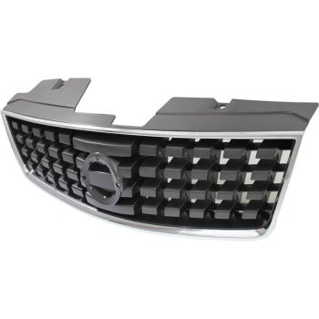 NISSAN(DATSUN) SENTRA GRILLE CHR/DK-GRAY 2.0L (EXC SR) OEM#62070ZE90A 2008-2009 PL# NI1200248