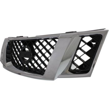 NISSAN(DATSUN) PATHFINDER GRILLE CHR/BLK OEM#62310ZS00A 2008-2012 PL# NI1200251