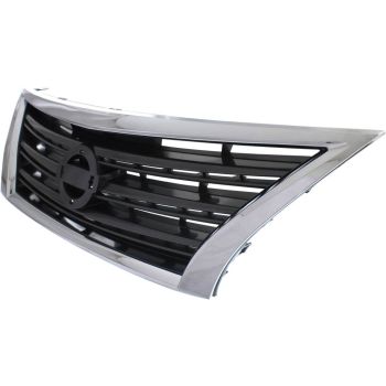 NISSAN(DATSUN) SENTRA ##GRILLE CHR/BLK (SR) OEM#623103RM0A 2013-2015 PL# NI1200253