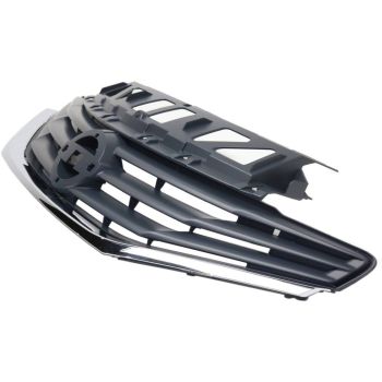 NISSAN(DATSUN) VERSA NOTE HATCHBACK GRILLE CHR/GRAY (EXC SR) **CAPA** OEM#623103VY0A 2014-2016 PL# NI1200257C