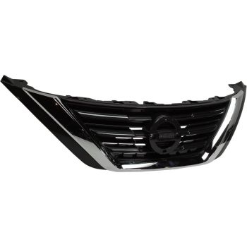 NISSAN(DATSUN) ALTIMA SEDAN GRILLE CHR/BLK OEM#623109HS1A 2016-2018 PL# NI1200283