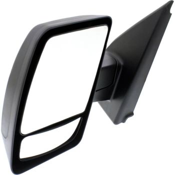 NISSAN(DATSUN) NV1500/2500/3500 DOOR MIRROR LEFT (Driver Side) PWR/N-HTD (BLACK CVR)(SINGLE ARM) OEM#963021PA7E-PFM 2012-2021 PL# NI1320233