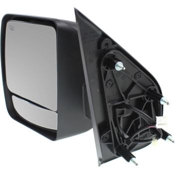 NISSAN(DATSUN) NV1500/2500/3500 DOOR MIRROR LEFT (Driver Side) POWER/HEATED (BLACK CVR)(SINGLE ARM) OEM#963021PA9E-PFM 2012-2021 PL# NI1320234