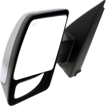 NISSAN(DATSUN) NV1500/2500/3500 DOOR MIRROR LEFT (Driver Side) POWER/HEATED (CHROME CVR)(SINGLE ARM) OEM#963021PA9E-PFM 2012-2021 PL# NI1320248