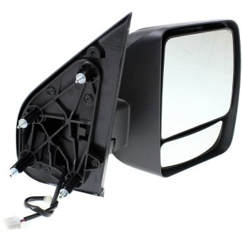 NISSAN(DATSUN) NV1500/2500/3500 DOOR MIRROR RIGHT (Passenger Side) PWR/N-HTD (BLACK CVR)(SINGLE ARM) OEM#963011PA7E-PFM 2012-2021 PL# NI1321233