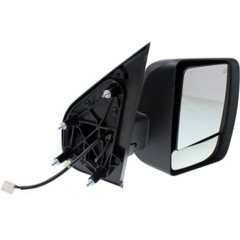 NISSAN(DATSUN) NV1500/2500/3500 DOOR MIRROR RIGHT (Passenger Side) POWER/HEATED (CHROME CVR)(SINGLE ARM) OEM#963011PA9E-PFM 2012-2021 PL# NI1321248