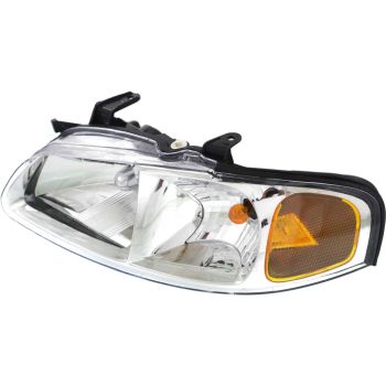 NISSAN(DATSUN) SENTRA HEAD LAMP ASSEMBLY LEFT (Driver Side) (W/CHR BEZEL) OEM# B60604Z300 2002-2003 PL# NI2502149