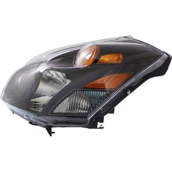 NISSAN(DATSUN) QUEST HEAD LAMP ASSEMBLY LEFT (Driver Side) (BLACK BEZEL) OEM# 260605Z026 2004-2009 PL# NI2502152
