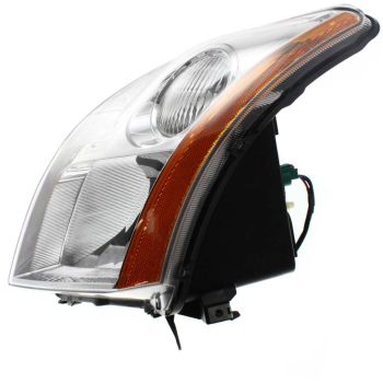 NISSAN(DATSUN) SENTRA HEAD LAMP ASSEMBLY LEFT (Driver Side) (CHROME BEZEL)(2.0L)(EXC SR) OEM# 26060ET000 2007-2009 PL# NI2502163