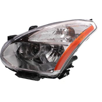 NISSAN(DATSUN) ROGUE HEAD LAMP ASSEMBLY LEFT (Driver Side) (HALOGEN)(W/ INNER RING)**CAPA** OEM#26060JM00A 2008 PL# NI2502170C