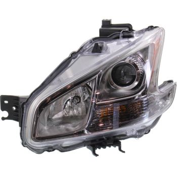NISSAN(DATSUN) MAXIMA HEAD LAMP ASSEMBLY LEFT (Driver Side) (HALOGEN)**CAPA** OEM#260609N00A 2009-2015 PL# NI2502177C